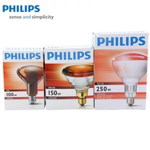 Bóng đèn hồng ngoại Philip 100W, 150W